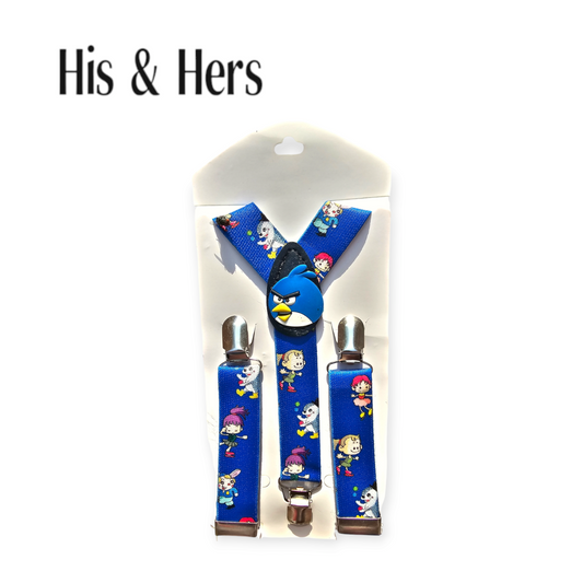 Cartoons Suspenders Kid's Belt