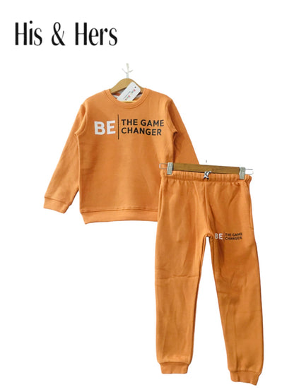 The Game Changer Orange Track Suit  Unisex(007)