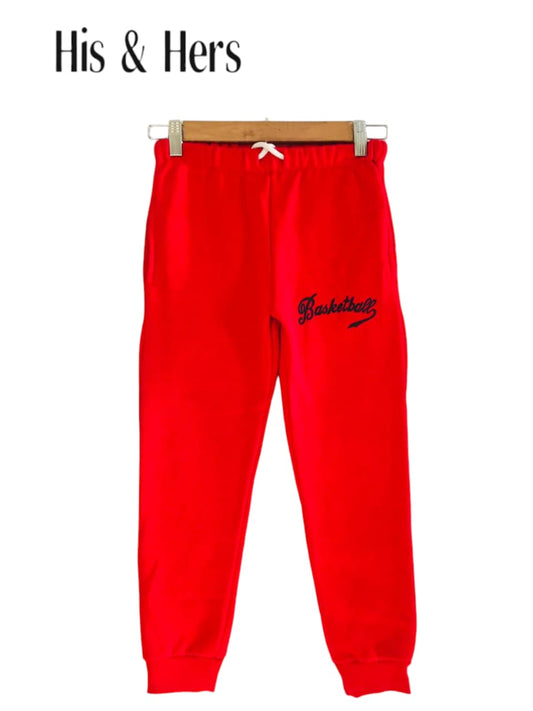 Basketball Red Trousers Girls(009）