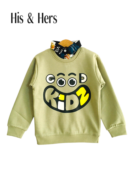 Kidz  Double Sweatshirt Boys (002)