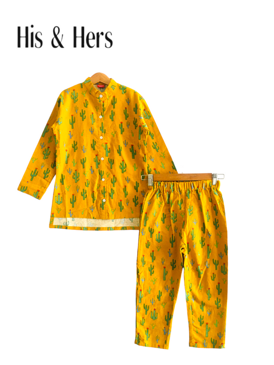 Cactus Yellow Suit Girls